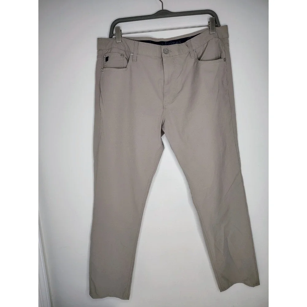Vineyard Vines Pants Mens 36x30 Beige On-The-Go OTG 5 Pocket Golf Office Stretch